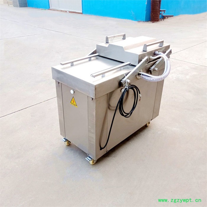 众惠400单室 干湿两用羊肉切片包装机  牛肉切块封口机  卤羊蹄贴体包装机   抽空式包装机图2