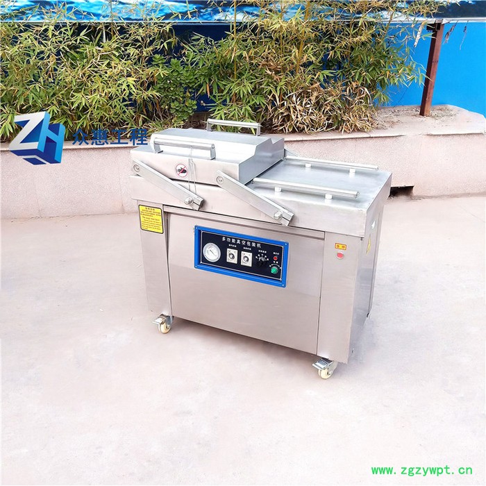 众惠400单室 羊杂抽空式真空包装机  羊排真空包装机   卤羊蹄304不锈钢真空包装机  羊肉真空包装机图3