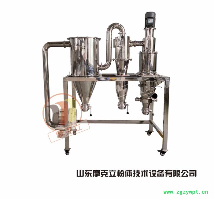 山东摩克立MKL-CJ1000 三七粉碎机 天麻粉碎机 石斛粉碎机 冬虫夏草粉碎机 中药气流粉碎机图3