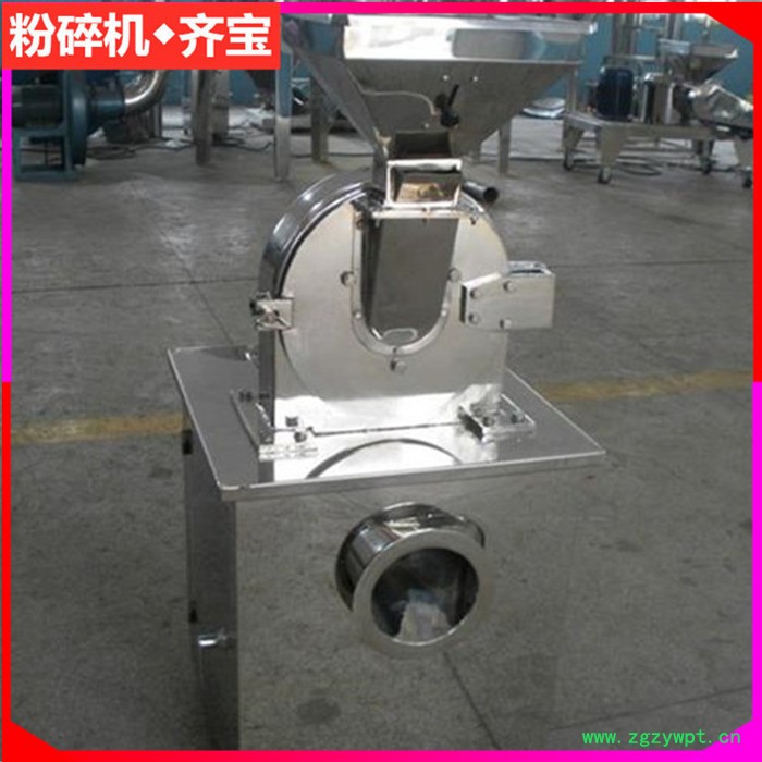 小型不锈钢粉碎设备 超细三七磨粉机 石斛研磨打粉机 玉米制糁磨面机图5