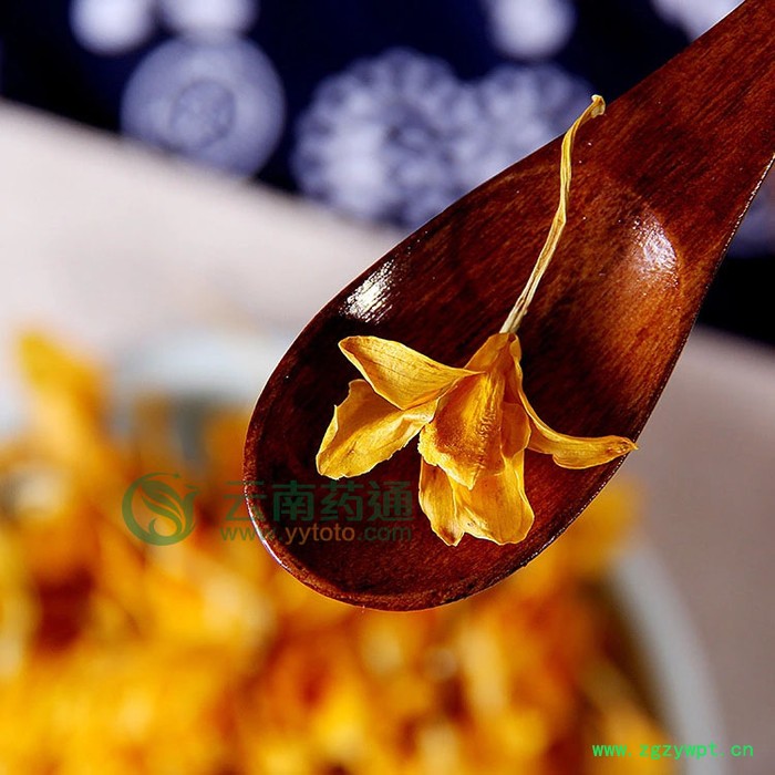 云南普洱石斛花**铁皮石斛花鼓槌石斛花无硫石斛干花50克包邮图2