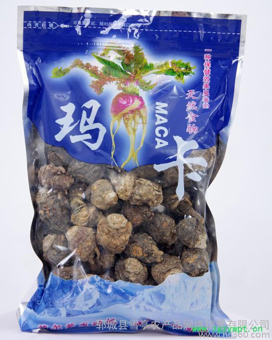 天然黑玛卡干果 玛咖干片 精片 鲜果秘鲁** 500g  包图3