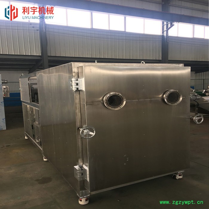 灵芝真空冻干机 葛根低温冻干设备 菊花低温真空干燥机图7