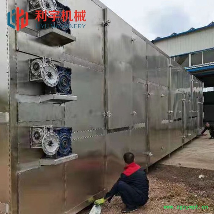 大型桂皮隧道烘干机 黄芪烘干设备 定制茯苓隧道烘干机图3