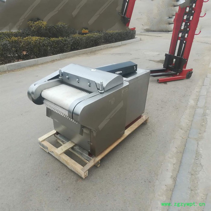 洛阳茯苓天麻切片机 中央厨房切菜机图片 普航商用肉类切丁机厂家图6