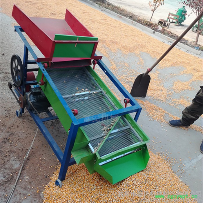 新款高粱筛选机厂家 粮食去石筛选机 五味子去杂筛选机图4