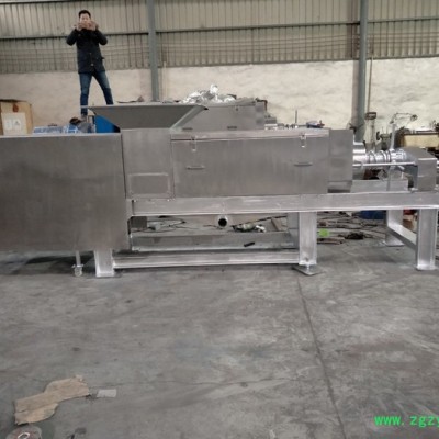 天众公司现货菜市场垃圾螺旋压榨脱水机、药材五味子压榨挤压机充提汁分效率高 压榨脱水设备厂家