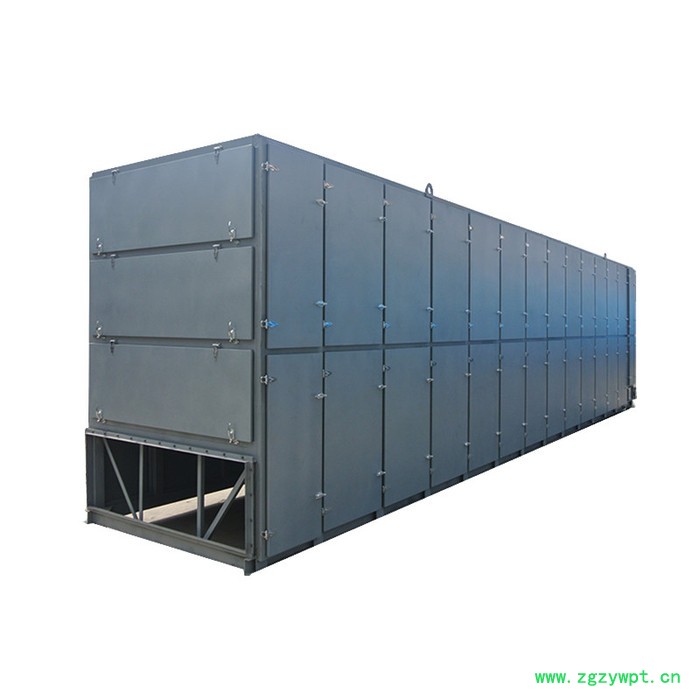 河南百信多层带灵芝烘干设备  大型灵芝烘干机   连续式灵芝脱水设备图5