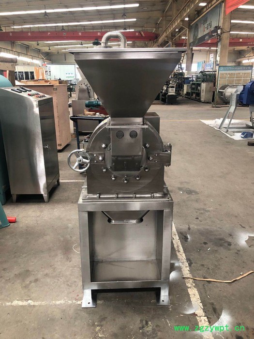 工厂现货药材茯苓粉碎机杂粮粉碎机不锈钢盐块齿盘粉碎机冰糖粉碎机十三香粉碎机图7