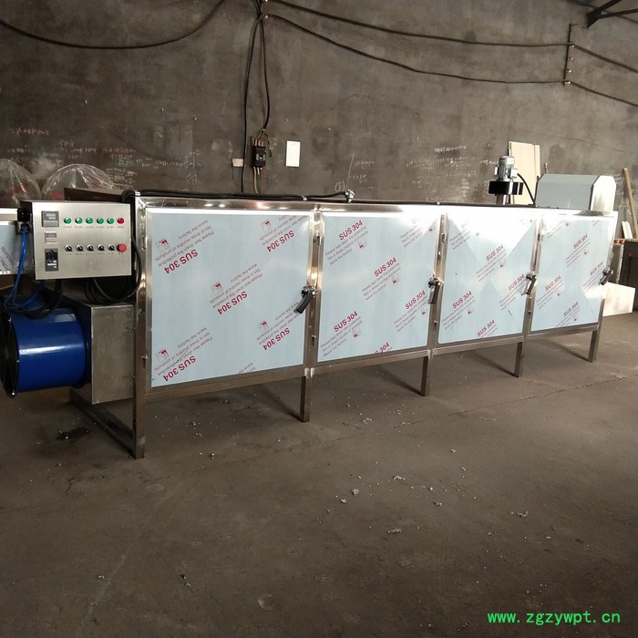 康通牌 茯苓网带式烘干机 白芷烘干机 药材烘干流水线图8