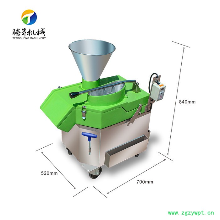 腾昇TS-Q311多功能式切菜机 根茎类果蔬切菜机 萝卜切片机 茯苓切片机 生姜切片机图4