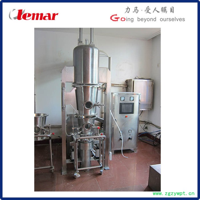 常州力马-FG-400立式沸腾干燥床、灵芝孢子粉流化床制粒包衣机图3