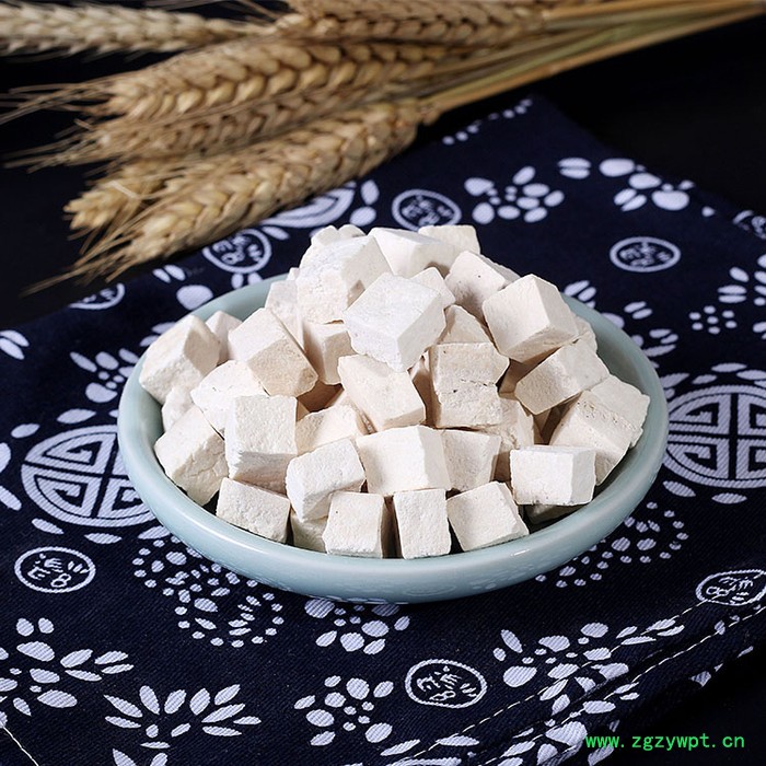 云南普洱白茯苓大块茯苓片茯苓丁非土茯苓祛湿赛安徽茯苓250g包邮图3