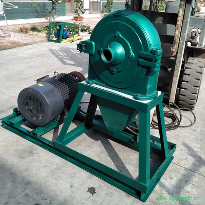 灵芝粉生产700齿盘粉碎机 泰安市羊饲料打粉机 氯化料研磨机图6