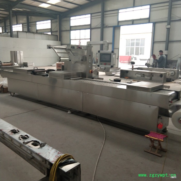 义康RA200D 鸡爪拉伸膜真空包装机 猪蹄真空包装机 阿胶拉伸膜真空包装机图4