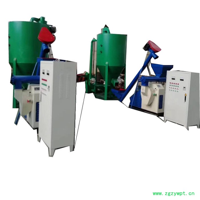 饲料环模颗粒机 玉米秸秆饲料机 杂粮 药材混料颗粒机 草粉制粒机图5