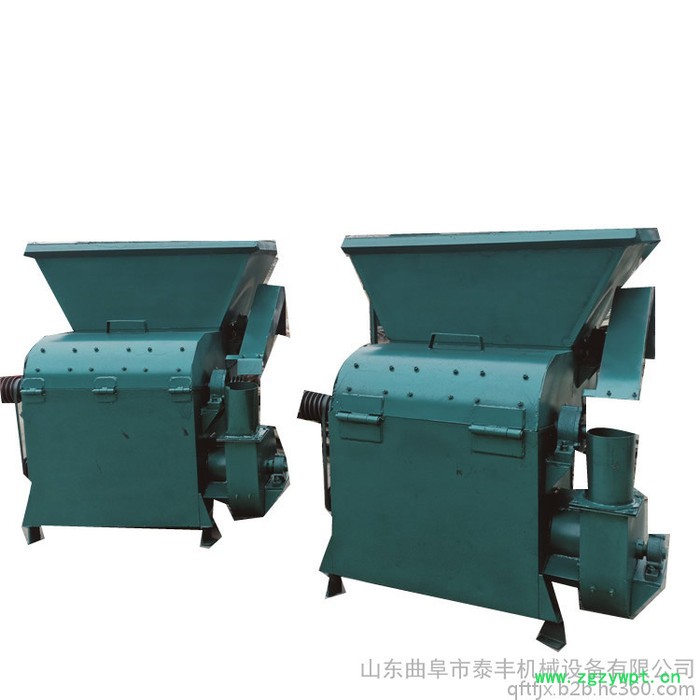 泰丰订做不锈钢商用锤片粉碎机 灵芝鱼腥草粉碎机 饲料打粉机图3