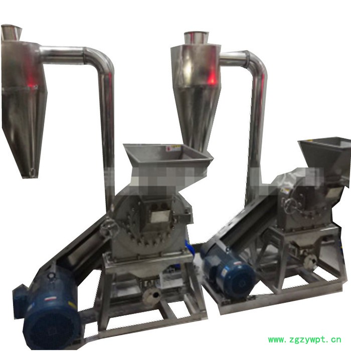 泰丰灵芝甘草不锈钢粉碎机 自吸齿盘饲料粉碎机 出口大型粉碎机图6