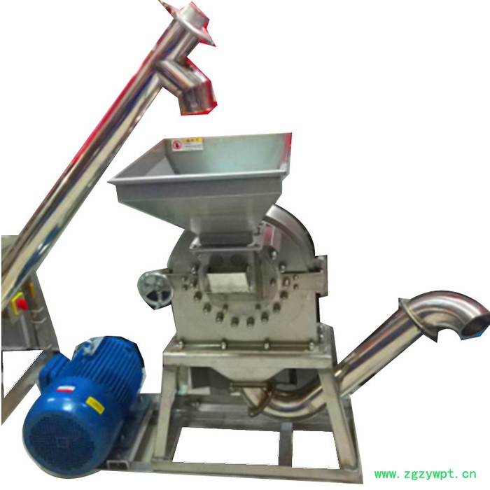 泰丰灵芝甘草不锈钢粉碎机 自吸齿盘饲料粉碎机 出口大型粉碎机图7