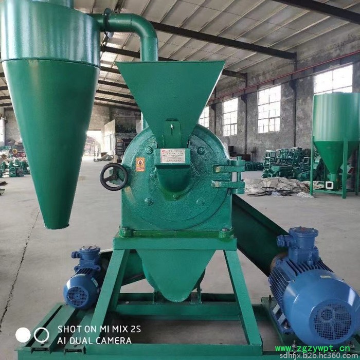 三七灵芝枸杞人参打粉机磨粉机破壁机微粉碎机260型 齿盘粉碎机图8