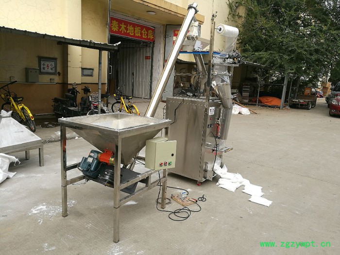 灵芝粉分装包装机河南批发 灵芝粉称重包装机郑州价格 灵芝粉计量包装机厂家供应 螺旋上料粉末包装机图7