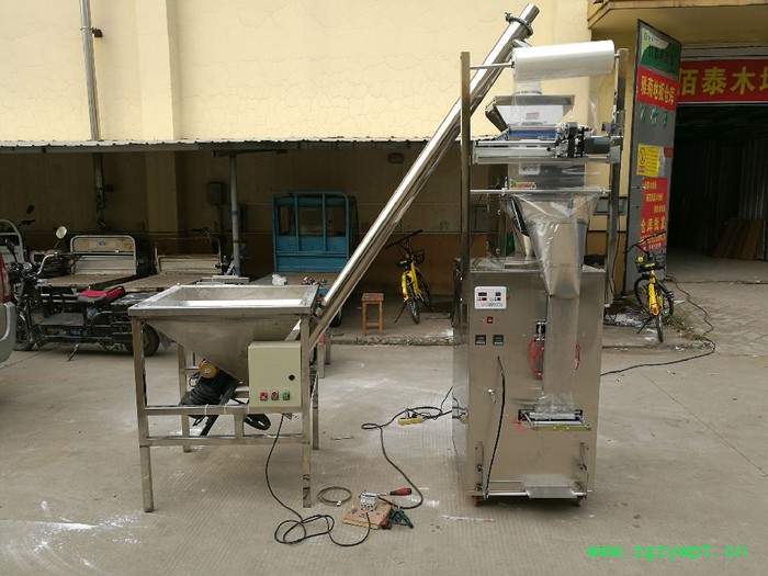 灵芝粉分装包装机河南批发 灵芝粉称重包装机郑州价格 灵芝粉计量包装机厂家供应 螺旋上料粉末包装机图8