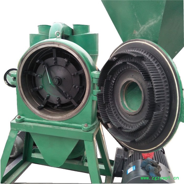 泰丰鱼粉齿盘粉碎机厂家 贝壳粉大型粉碎机 海藻粉齿盘粉碎机图2