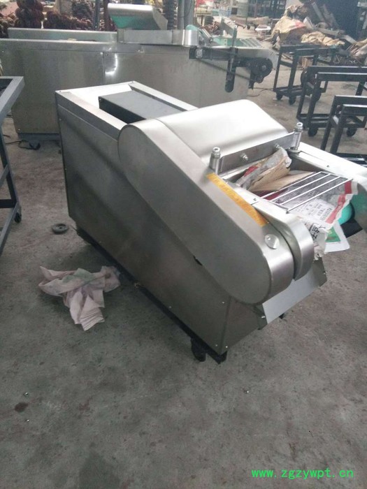 河北茄子切丝机 晨佳桑叶切段机 药材叶子切丝机现货图5