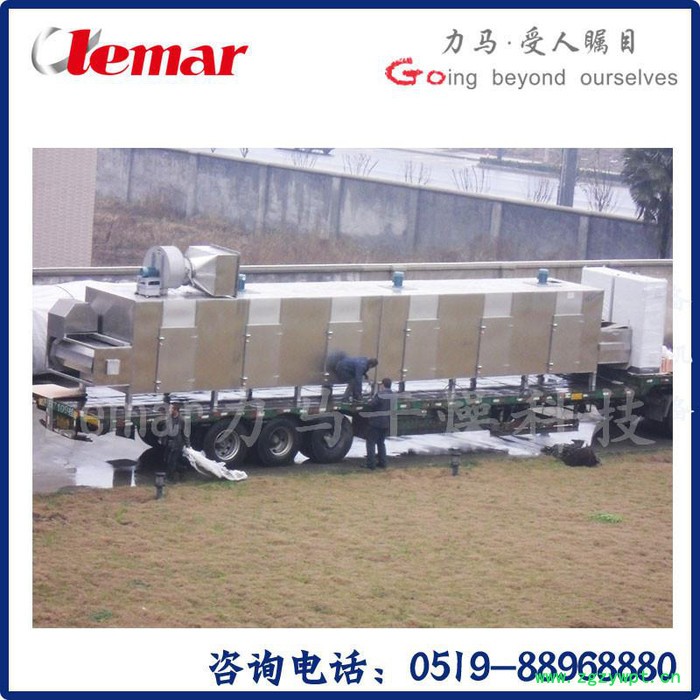 常州力马-多级带式干燥机、DW3-1.6-10卧式烘干机规格、2000Kg/20h海藻干燥图4