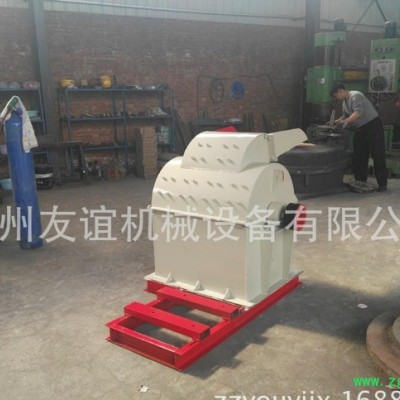高效益木材粉碎机 木材边角料树枝刨花切片机锯末中药木粉机
