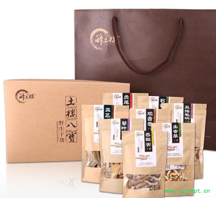 滋补药材  药膳 土虫草 石橄榄 虎尾轮 灵芝 褒汤滋补八珍图2