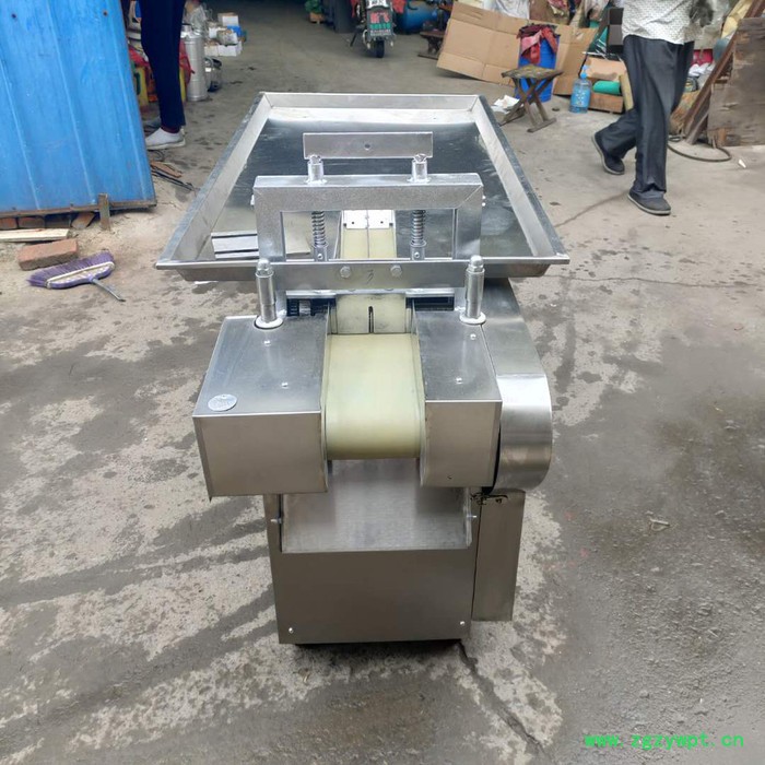 不锈钢全新中药切片机 超薄切片设备切药机  YQC-Q1000型号切药机