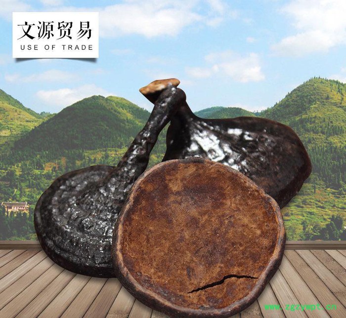 罗氏灵芝反柄灵芝直销补品黑色反柄灵芝 **补品 泡药酒药材图2