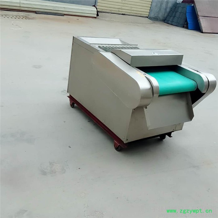 剁刀式切根茎类切药机器 宇佳硬质葛根切段机厂家 叶草皮藤切丝机厂家图4