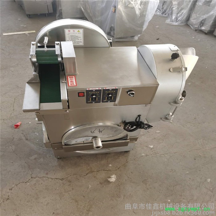 佳鑫机械 不锈钢型萝卜切丝机 荷叶切丝机 黄瓜山药切片机批发厂家图7