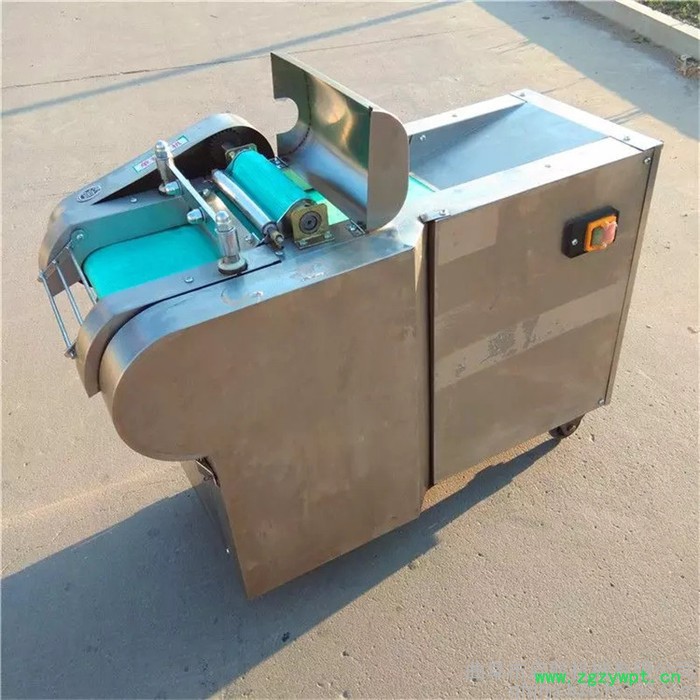 荷叶加工切丝机图片 河南麻山药切片机  桑叶荷叶切丝机图2