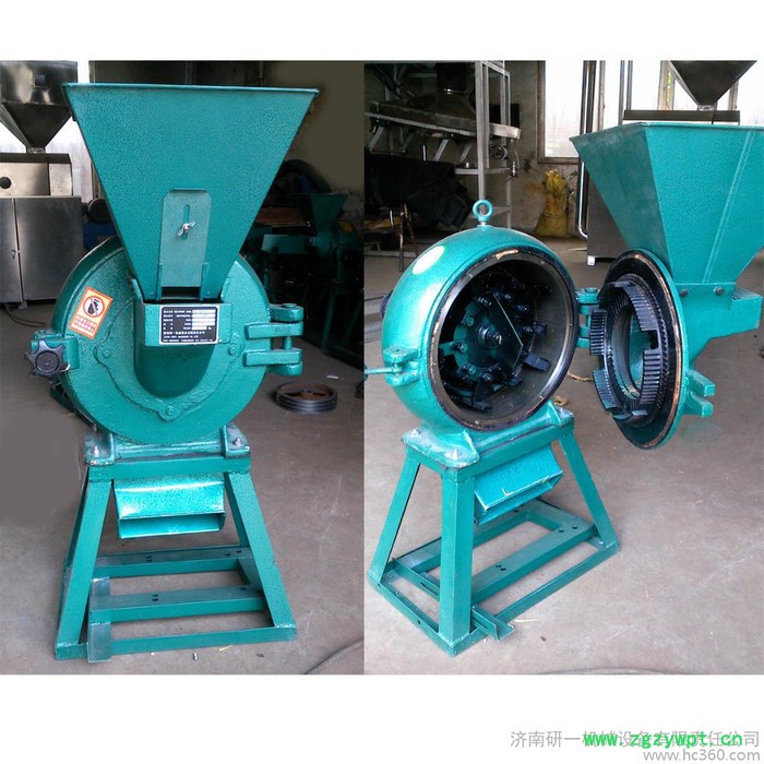 供应济南研一不锈钢粉碎机灵芝牛蒡粉碎机图2