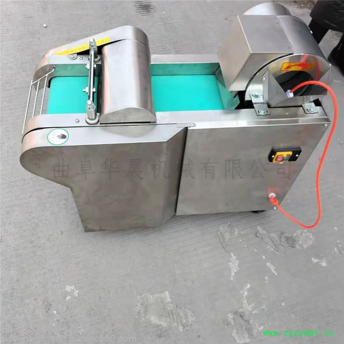 贵州切药机 华晨荷叶切丝机 HC-QCJ苦瓜切片机图7