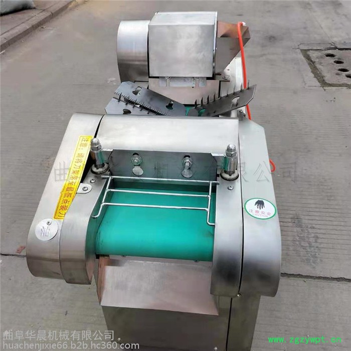 贵州切药机 华晨荷叶切丝机 HC-QCJ苦瓜切片机图3