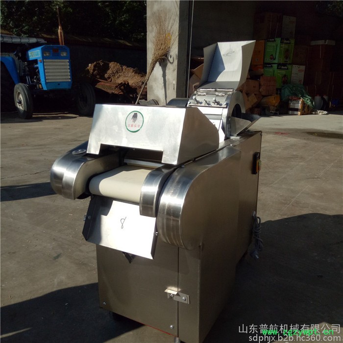 山药竹笋切片机 普航全自动切菜机价格 豆制品切丝机厂家图4