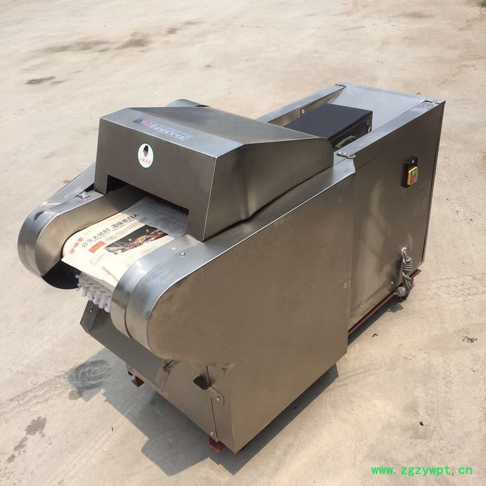 直销海带切丝机 辣木根茎类直线往复式切片机 中草药切药机图8