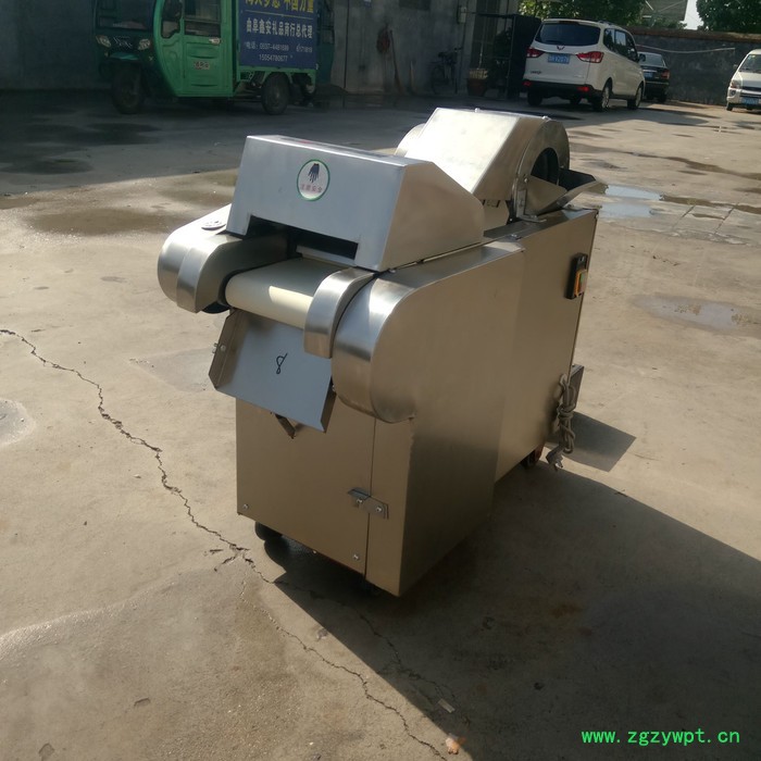 商用蔬菜切丝机 芹菜药材切段机 泡椒豆腐切丝机富兴图6