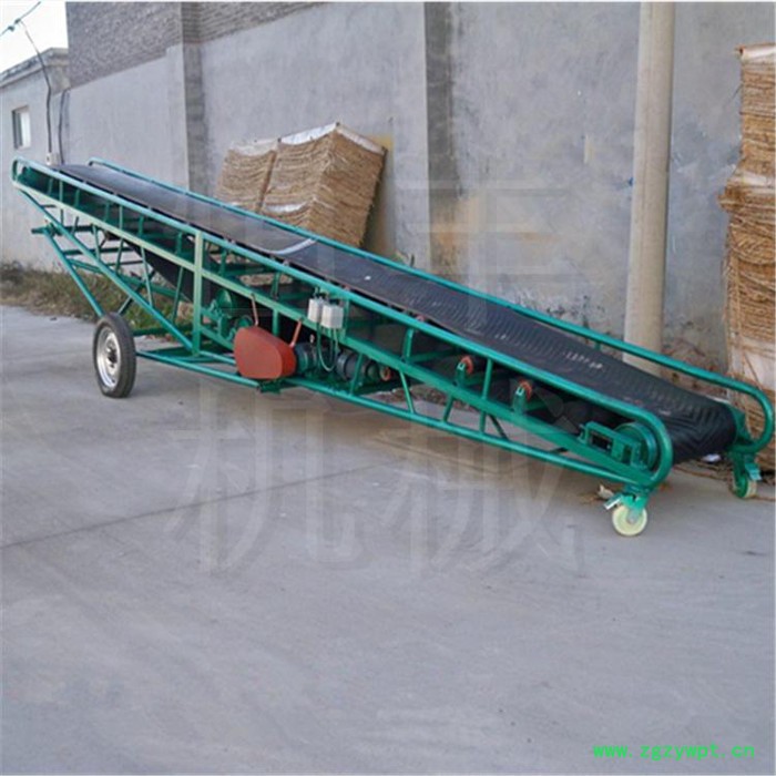 日照玉米输送机输送原理 平板输送机兽药饲料颗粒输送设备4kw 流水线输送机图4