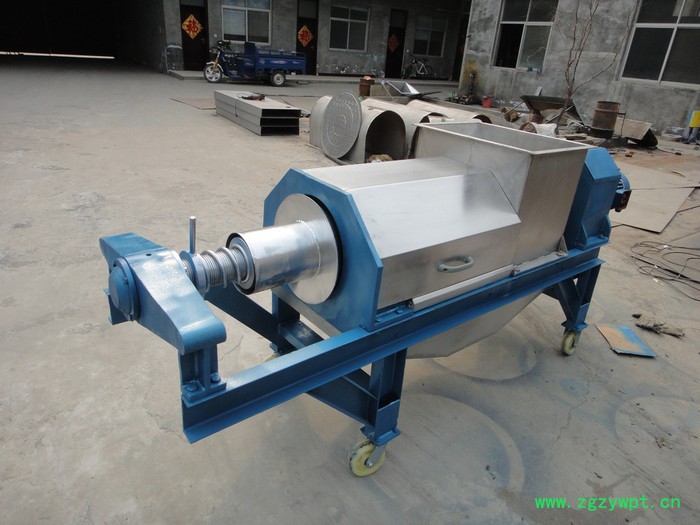 昭通药用树叶树枝药渣固液分离压榨机、云南省中药材中药渣压榨机、药渣汁液提取设备压榨充分、中药材药渣脱水挤压机图7