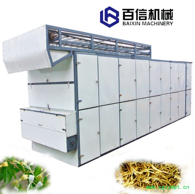 百信麻黄根烘干机 药用麻黄根脱水烘干机设备 大型网带麻黄根烘干设备 环保节能型麻黄根烘干设备图4
