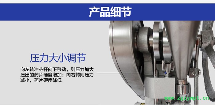 YP-1.5L小型单冲压片机 颗粒原料粉末 中药材片剂制片机设备图3