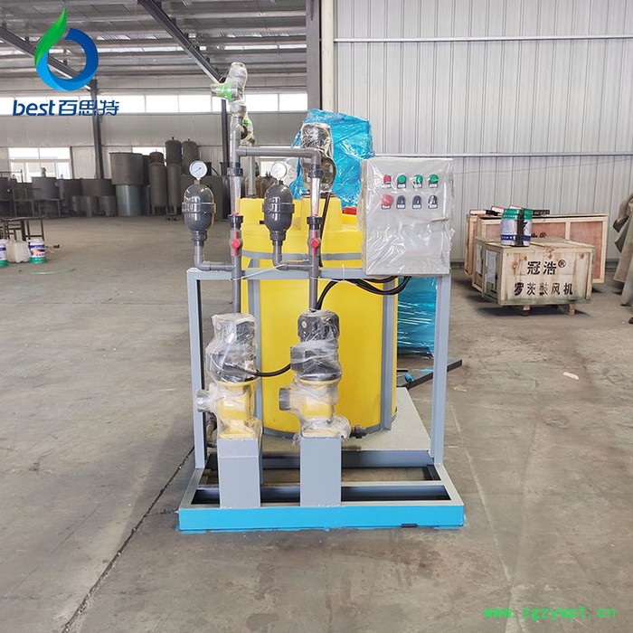 再生颗粒污水处理设备  混凝加药装置  水处理加药装置   油墨污水处理设备价格   自动加药设备图4