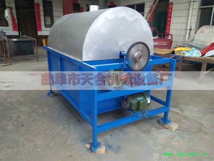 多功能麦类米类炒货机 多功能自动小型中药炒药机 燃气加热炒货机图7