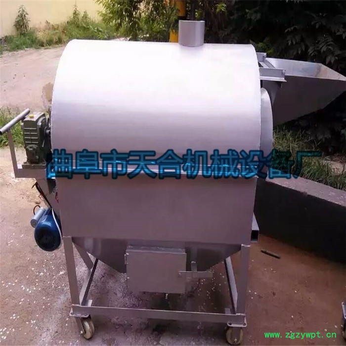 多功能麦类米类炒货机 多功能自动小型中药炒药机 燃气加热炒货机图6