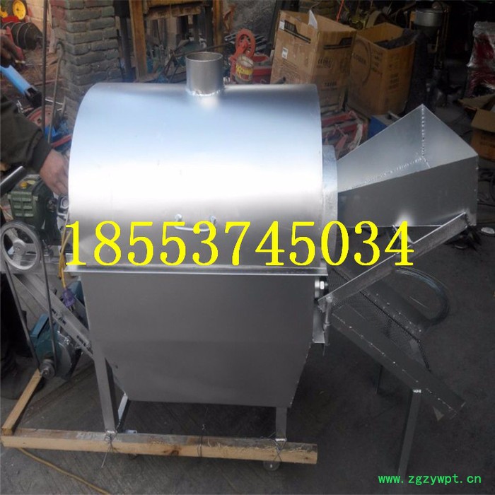 多功能麦类米类炒货机 多功能自动小型中药炒药机 燃气加热炒货机图2